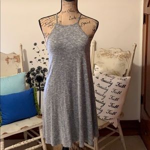 Ladies XS gray sleeveless summer dress